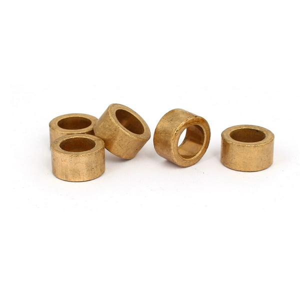 Bearing Bush 12 mm Diameter x 18 mm Outside Diameter x 10 mm Length Self-lubricating sintered Bronze bushings Bearing Bush 12 mm Diameter x 18 mm Outside Diameter x 10 mm Length Self-lubricating sintered Bronze bushings